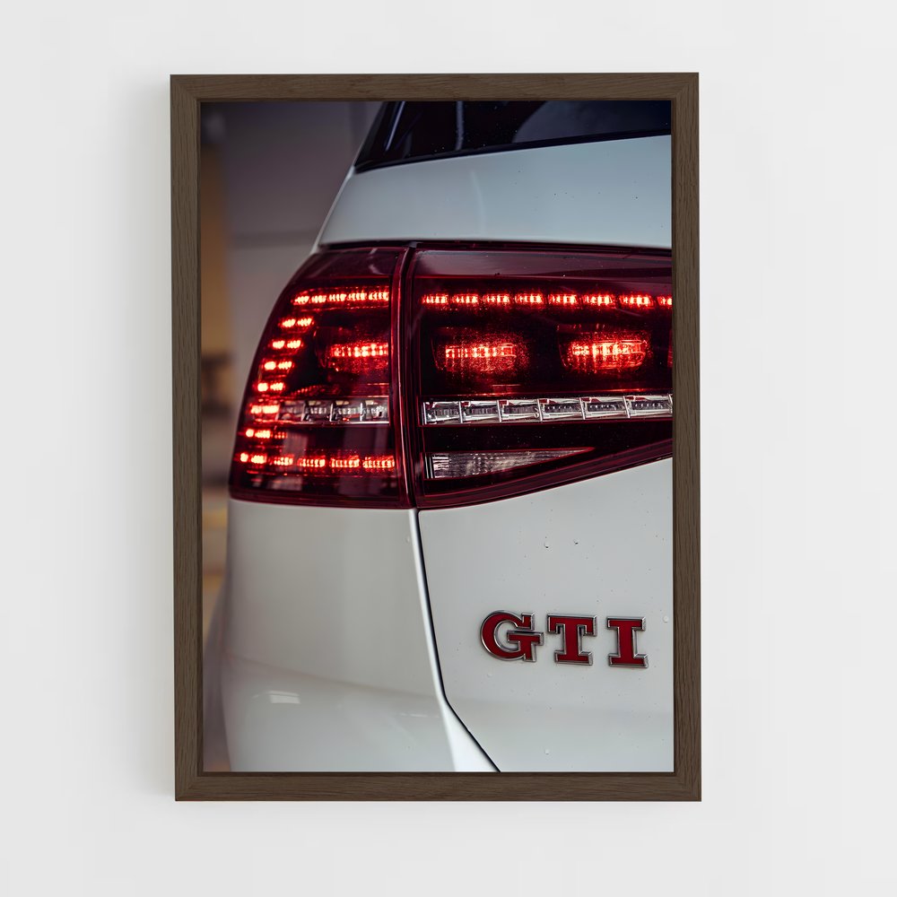 Poster GTI Blitz – affiche Volkswagen (vue 5)